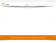 Tablet Screenshot of netvidya.com